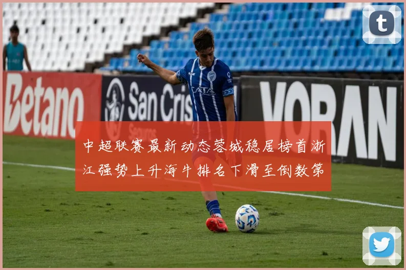 中超联赛最新动态蓉城稳居榜首浙江强势上升海牛排名下滑至倒数第三